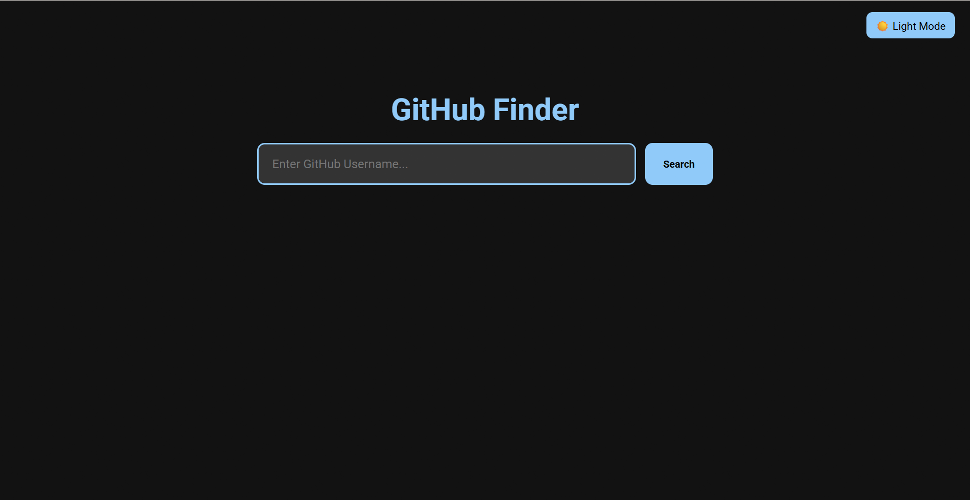 Github-User-Finder